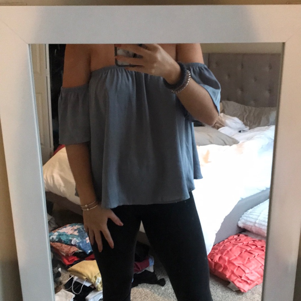Off the shoulder shirt